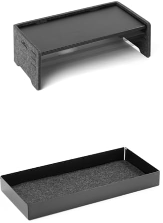 Durable EFFECT Schreibtischaufsatz + Schublade - aus recyceltem PET-Filz