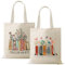 WANDGU 2er Pack Baumwolltasche 35x40 cm: Bedruckte Tragetasche mit Musikdesign, Wiederverwendbarer Jutebeutel für Shopping & Sport, TS Album Inspirierte Tragetasche Dame, Naturfarben (Beige)