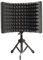 UPKOCH 1set Sturdy Microphone Sound Filter Cover Panels for Noise Reduction Portable Denoise Shield for Recording Studios and Home Use Includes Desktop Stand
