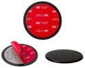 Navitech 80mm (TWIN PACK) in Car Adhesive Universal Dash Disc For Windscreen Suction Cups Compatible With XGODY 560 5'' Car & Truck GPS