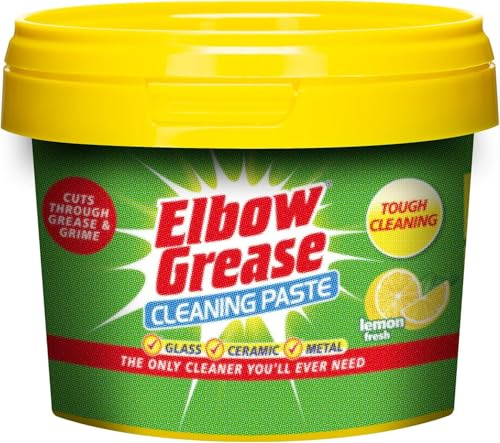 ASA® All Purpose Cleaning Paste for Bathroom, Kitchen, Glass, Ceramic & Metal Cleaner Lemon Fresh Scent 350g