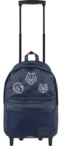 Tann's Trolley sac à dos L - 2 compartiments Garçon - CE2 au CM2 Mathys
