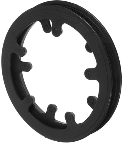 HOUDERCO Protector de Plato de Bicicleta 40 Dientes 5 Orificios, Cubiertas Protectoras de Cadena para Piñón Fijo y Montaña, 2 Piezas Tornillos, Accesorio para Ciclismo Exterior