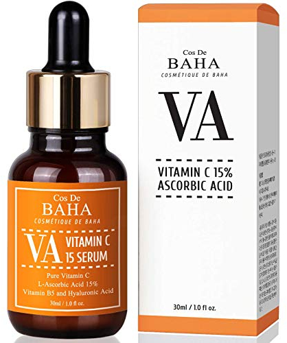 Vitamin C Serum 30ml Ascorbinsäure 15% + Vitamin B5 - Koreanische Hautpflege gegen Altersflecken