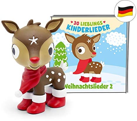 tonies Hörfiguren für Toniebox, 30 Lieblings-Kinderlieder – Weihnachtslieder 2, Kinderlieder ab 3 Jahren, Spielzeit ca. 70 Minuten