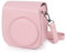KALDA Kameratasche Compatible with Instax Mini 12, mit abnehmbarem Schultergurt und Fototasche(Blush Pink)