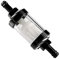 Universalölfilter 8mm Benzin Öl Kraftstofffilter für Motorräder Autos ATVs Gas Kraftstofffilter