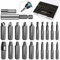 Extractor de Tornillos，22 Pcs Extractor de tornillos dañados Juego removedor pernos，con soporte de extensión magnético y adaptador de enchufe