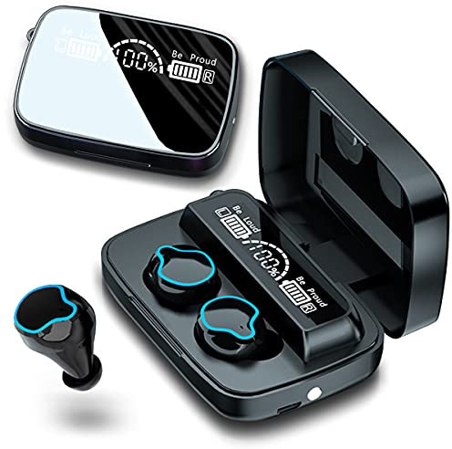 Bluetooth Kopfhörer In-Ear kompatibel für Samsung Galaxy S25 S24 S23 S22 S21 S20 S10 S9 S8 S7 S6 Ohrhörer Headset Kabellos Wireless Touch Control LED Anzeige
