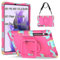 KATUMO Case for Samsung Galaxy Tab S7 FE /S8 Plus/S7 Plus 12.4 inch Shockproof Protective Cover (360°Rotatable Stand & Detachable Adjustable Shoulder Strap & Pencil Holder ）S8+2022/S7 FE 2021/S7+2020