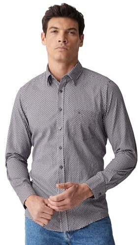 CASAMODA - Casual Fit - Herren Freizeit Hemd mit Kent-Kragen (434110600), Größe:3XL, Farbe:Orange (450)