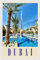 Blechschild 18x12 cm Dubai Palmen Wolkenkratzer Wand Deko Bar Kneipe Sammler Geschenk