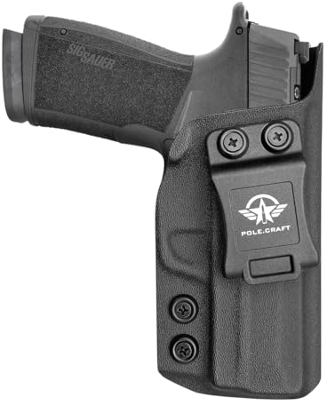 IWB Tactical Holster KYDEX Pistolenholster Für: Sig Sauer P365 XMacro Pistolenhalfter Hängend Verdeckte/Versteckte Pistole Case Waffenholster