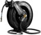 YHBLYKXP Retractable Pressure Washer Hose Reel, Double Arm 50FT x 3/8, Heavy Duty Steel Professional Power Wash Hose Reel with 5 ft Lead for Air/Oil/Water, 4000 PSI