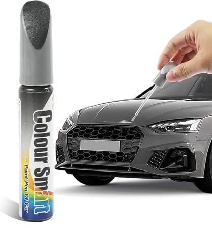 Flaconi Pintura Coche,Pluma de Retoque del Coche,Rotulador Arañazos Coche,Rotulador Pintura Coche,Bolígrafo De Reparación Arañazos Coche,Bolígrafo Quita Arañazos Coche (Gris)