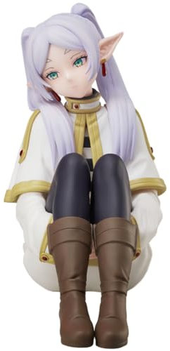Jilijia Frieren Figur Anime Beyond Journey's End Figur Frieren sitzende Figur Figur Girl Stance Model Statue Ornamente