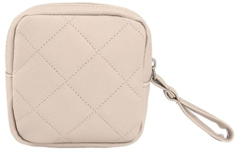 GMBYLBY Damen-Kosmetiktasche, Kosmetiktasche, Serviette, Tampon-Tasche, Kosmetiktasche für Damen, khaki