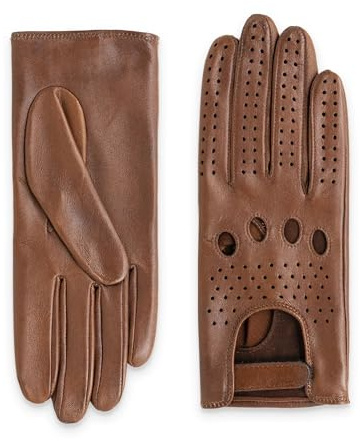 GLOVE STORY Damen-Fahrhandschuhe aus Lammleder Schwarz Ungefüttert | Zarte Eleganz & Feines Tastgefühl | Hochwertiges Accessoire für Urbanen Stil & Leichten Komfort