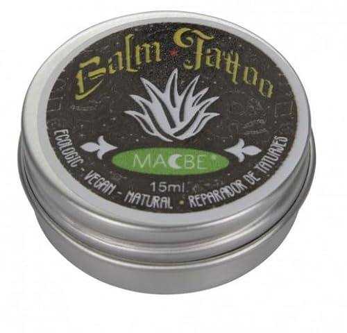 Tattoo Pflege Balsam mit Aloe Vera und Sheabutter, 15 ml