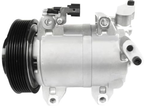 OLCYBDFC Compresor de aire acondicionado for coche compatible con Nissan Pathfinder, Frontier y Navara 92600-EB30A, 926004X01B, 926004X30A, 92600EB01A, 92600EB01B, 92600EB300, DKS17D.