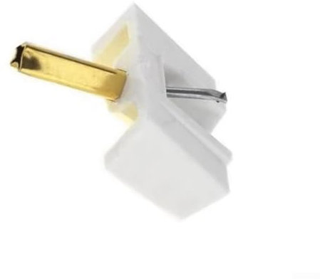 ComfyHarbor Tip Stylus Replacement forTenorel N2001 PL12D For Pioneer Garrard SP25 Turntable Record Player Phonograph Needle White ABS Material