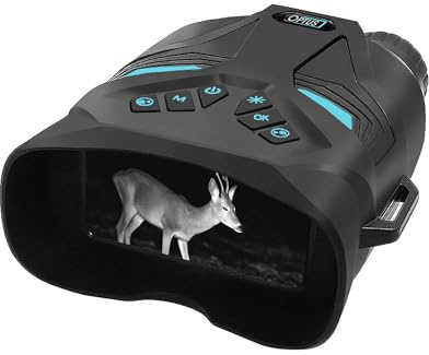 Optus Digitales Infrarot Nachtsichtgerät 4X optisch 8X digital 850nm IR LED 300m Sichtweite FHD Video Jagd Camping