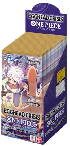 One Piece Card Game Egghead Crisis EB-04 Extra Booster Box (japonés) - 24 paquetes