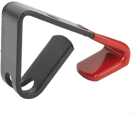 Metall-J-Typ-Reifen-Felgennabenhaken, Display-Ständer für 33-55 cm Räder, wandmontierter Auto-Rad-Aufbewahrungshalter, 35 kg Tragkraft, schwarz für + rot