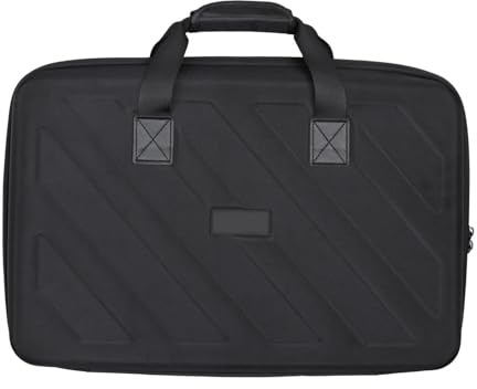 Zanthicia Custodia impermeabile per attrezzatura DJ, borsa da trasporto leggera in EVA per controller SB3 SB2 e attrezzatura audio, viaggi e tour. Custodia