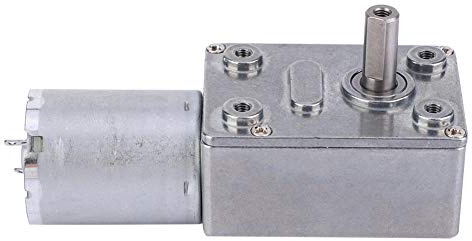 Zunate Moteur à Engrenage à Vis sans Fin 24 V CC à Couple élevé 30 Tr/min |Micro Moteur de Réduction de Vitesse pour équipement Intelligent, Hotte de Cuisine, Machine Gigogne – Résistant au Calage,