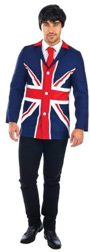 Fun Shack 60s Mod Fancy Dress Men Halloween Costumes for Men Adult Large