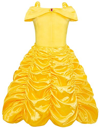 Princess Costumes Dress up for Girls Fancy Dress Dressing up Costume 1-10Y | Kids World Book Day Cosplay Themed Party Halloween Dresses Birthday Gift Clothes