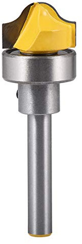 KATUR Faux Panel Ogee Groove Router Bit, 1/4 Shank, 3/4 Width, 1/2 Depth, Carbide, 1 Flute, Ogee Cut