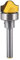 KATUR Faux Panel Ogee Groove Router Bit, 1/4 Shank, 3/4 Width, 1/2 Depth, Carbide, 1 Flute, Ogee Cut