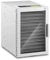 Royal Catering Essiccatore per Alimenti Professionale Disidratatore Frutta e Verdure RCDA-500/45S (800 W, 12 ripiani, 230 V, Acciaio Inox)