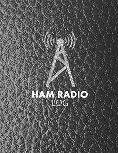 Ham Radio Log: Amateur Station, Operator Logbook Contact Operators Notebook Frequency Test Radiowave Book