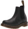 Dr. Martens Damen 2976 Leather Boot Chelsea-Stiefel, Black Nappa, 38 EU