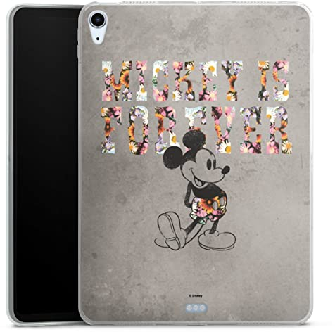 DeinDesign Silikon Hülle kompatibel mit Apple iPad Air 2020 (2020) Case Tablet Hülle Mickey Mouse Disney Offizielles Lizenzprodukt
