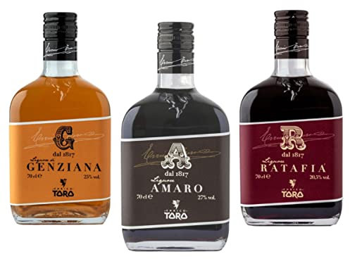 Enrico Toro - Liquori Tipici Abruzzesi - 3 Bottiglie da 70 cl