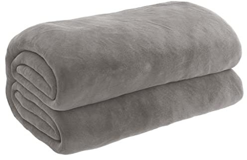 vidaXL Weighted Blanket with Cover Grey 122x183 cm 9 kg Fabric