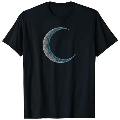 Mond Sichel Symbol Magie Wicca Gott Göttin Ägypten Halbmond T-Shirt