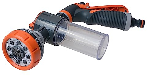 3 Pcs manguera pulverización espuma - manguera jardín con pulverizador espuma con botella dispensadora,Patrones ajustables pistolas agua jardín Gusengo