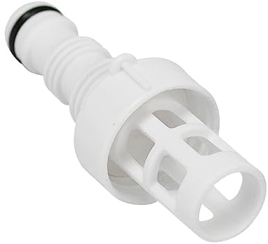 QOXEZY Poolschlauch-Adapter für Intex-Gartenschlauch, Schwimmbad-Armatur, Schlauchanschlüsse, Pool-Wasserablassventil, Adapteranschluss auf Entwässerungsgerät, 1 Stück