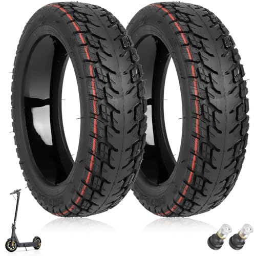Prodroam 60/70-6,5 Selbstreparierender Reifen für Ninebot Max G30, 10 Zoll Ersatzräder für Segway Ninebot Max G30D 2 / G30E 2 / G30P / G30LP / F40 Elektroroller (Offroad Selbstreparierender*2)