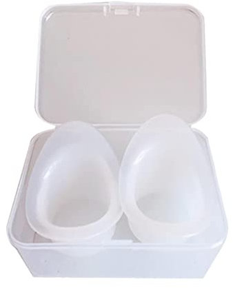 ＡＷＨＡＯ Lot de 2 Gobelets Oculaires Réutilisables pour Le Maquillage et Le Rinçage Des Yeux