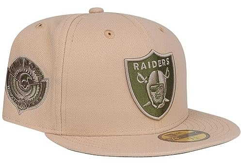 New Era 59Fifty Cap - Las Vegas Raiders Camel beige - 7 1/8