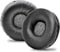 100mm Almohadillas Auriculares, QeeFop 1 Par 100mm Almohadillas de Repuesto Universal Cojín para Sony JBL ATH Philips Sennheiser (Negro)