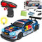 alles-meine.de GmbH A*U*D*I A5 RS5 DTM Champion Mattias Ekström Blau 2,4 GHz RC Funkauto mit Beleuchtung und Akkupack 1/24 Siva Modell Auto Kompatibel mit A*u*d*i