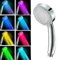 FUUBAMB00 LED Handbrause mit Verchromter Oberfläche 7 Farben Der LED-Leuchten Wechseln Automatisch Badezimmerzubehör Keine Batterie