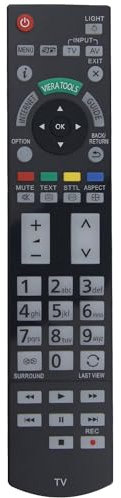 N2QAYB000715 Telecomando di ricambio per Panasonic LED-LCD 3D Viera TV TX-P55VT50T TX-P65ST50B TX-P65ST50J TX-P65STW50 TX-P65VT50E TX-P65VT50T TX-PR42GT50 TX-PR50GT50 TX-PR50 TX-PR50 TX-PR50 TX-PR50